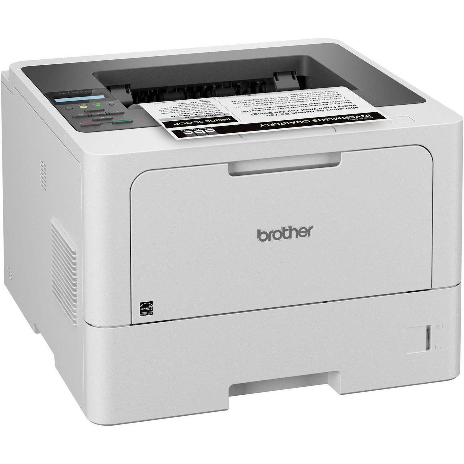 Brother HL-L5210DW Desktop Wireless Laser Printer - Monochrome