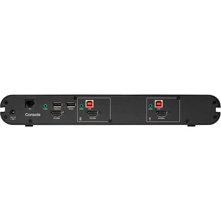 Belkin Universal 2nd Gen Secure KVM Switch, 2-Port Single Head No CAC