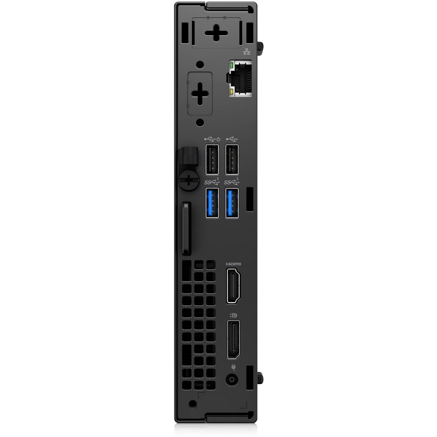 Dell OptiPlex 3000 Desktop Computer - Intel Core i5 12th Gen i5-12500T - 16 GB - 256 GB SSD - Micro PC - Black