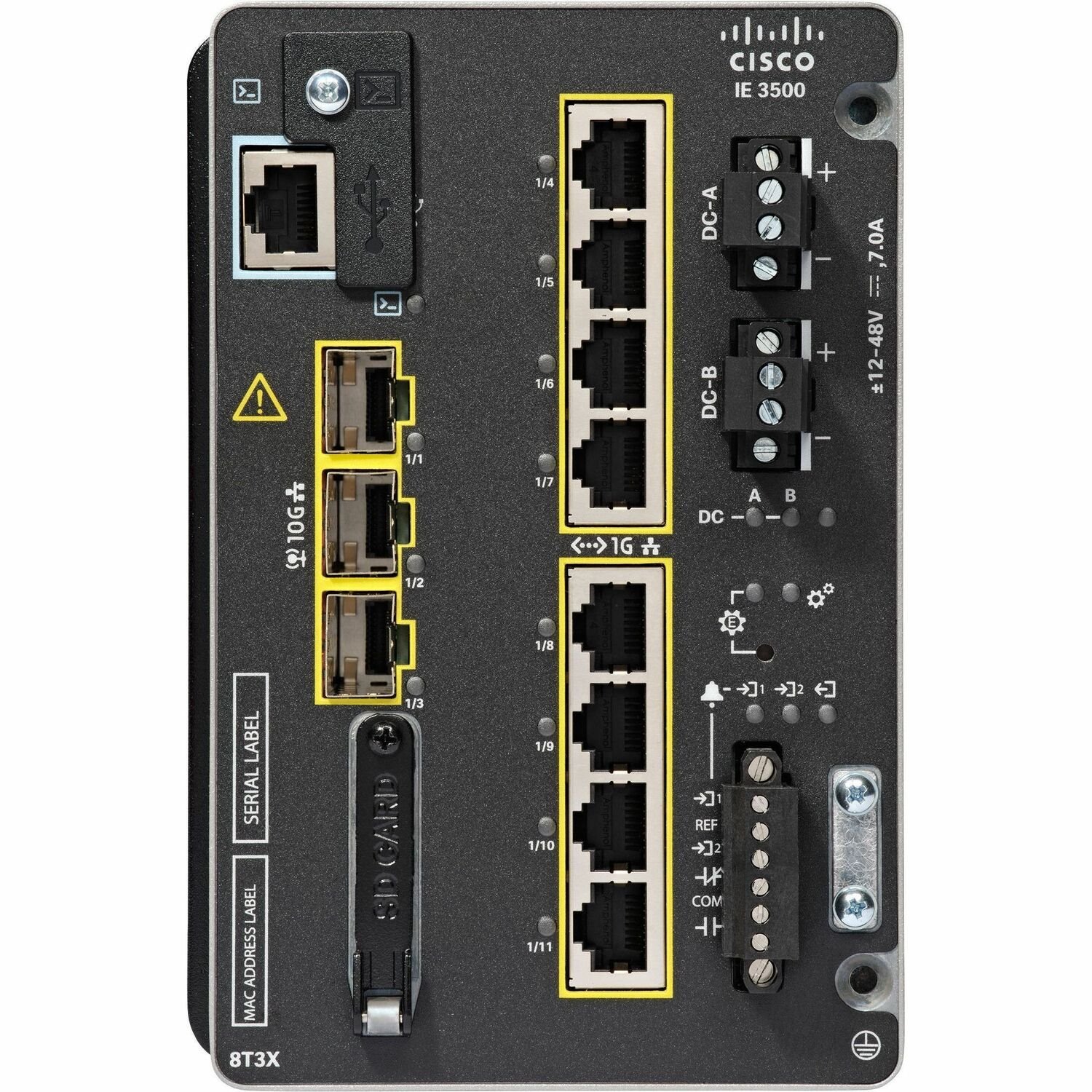 Cisco IE3500 IE-3505-8T3S-E 8 Ports Manageable Ethernet Switch - Gigabit Ethernet - 10/100/1000Base-T, 1000Base-X