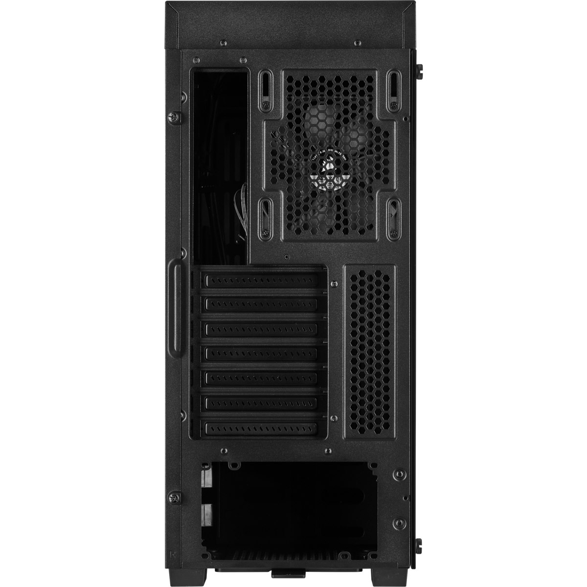 Corsair 110R Gaming Computer Case - ATX Motherboard Supported - Mid-tower - Steel, Plastic, Tempered Glass - Black