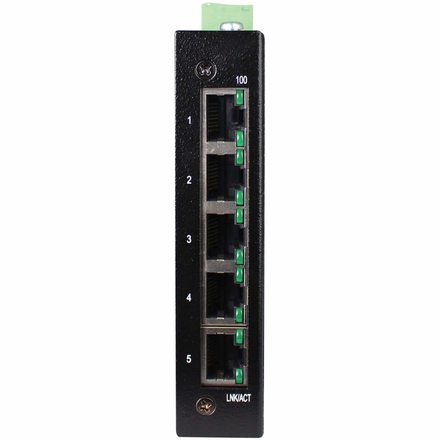 Eaton Tripp Lite Series 5-Port Unmanaged Industrial Ethernet Switch - 10/100 Mbps, Ruggedized, -40&deg; to 75&deg;C, EIP QoS, DIN/Wall Mount, TAA