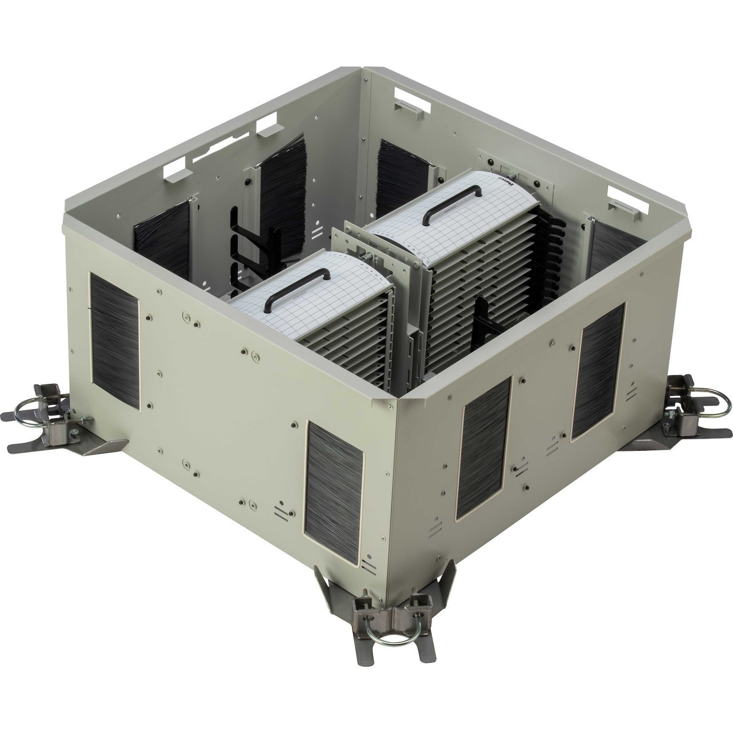 Panduit HD Flex Zone Raised Floor Encl, Gray