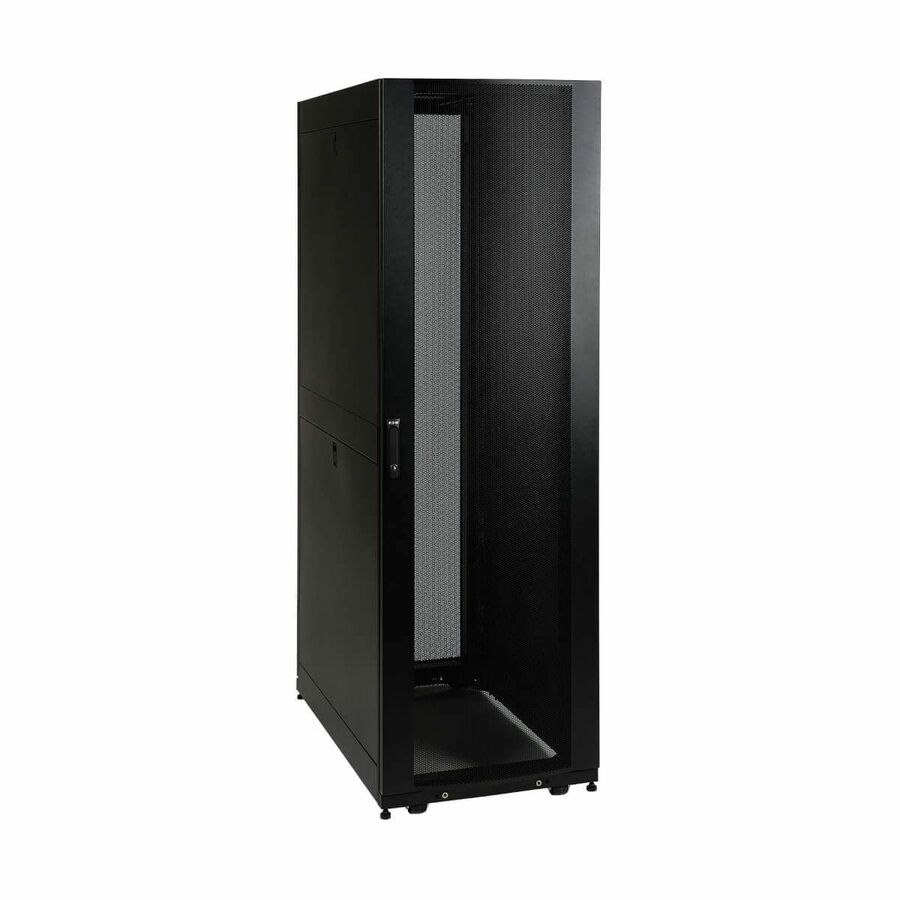 Eaton Tripp Lite Series 45U SmartRack Shallow-Depth Rack Enclosure Cabinet with doors & side panels