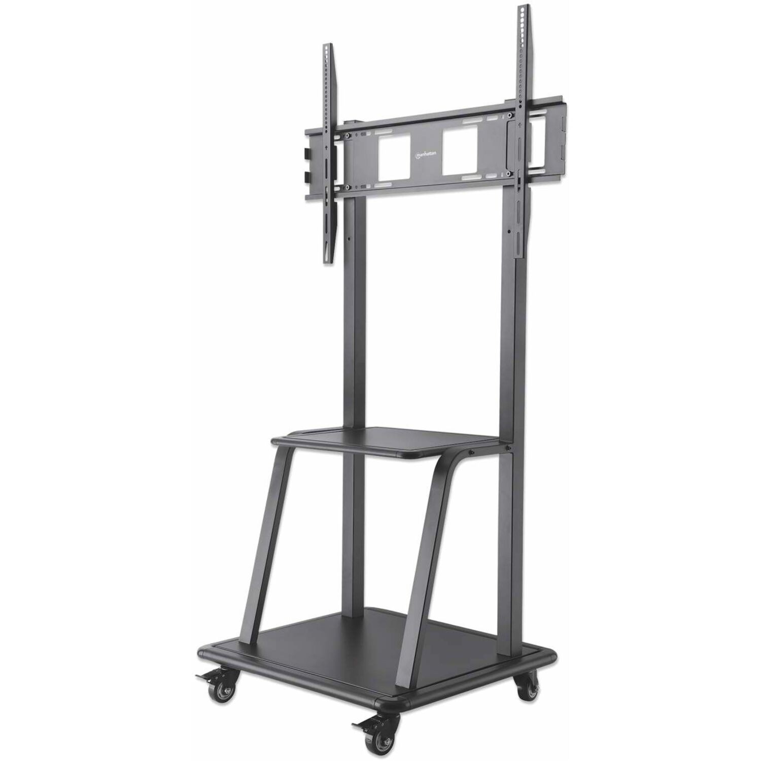 Trolley Mount Stand for TV & Monitors, For screens 37" to 100" , VESA compatability: all between 200x200 to 800x600mm - check the dimensions of the four mounting holes on back of screen to ensure it fits, Max 150kg, Black, LFD, Stand, Bracket