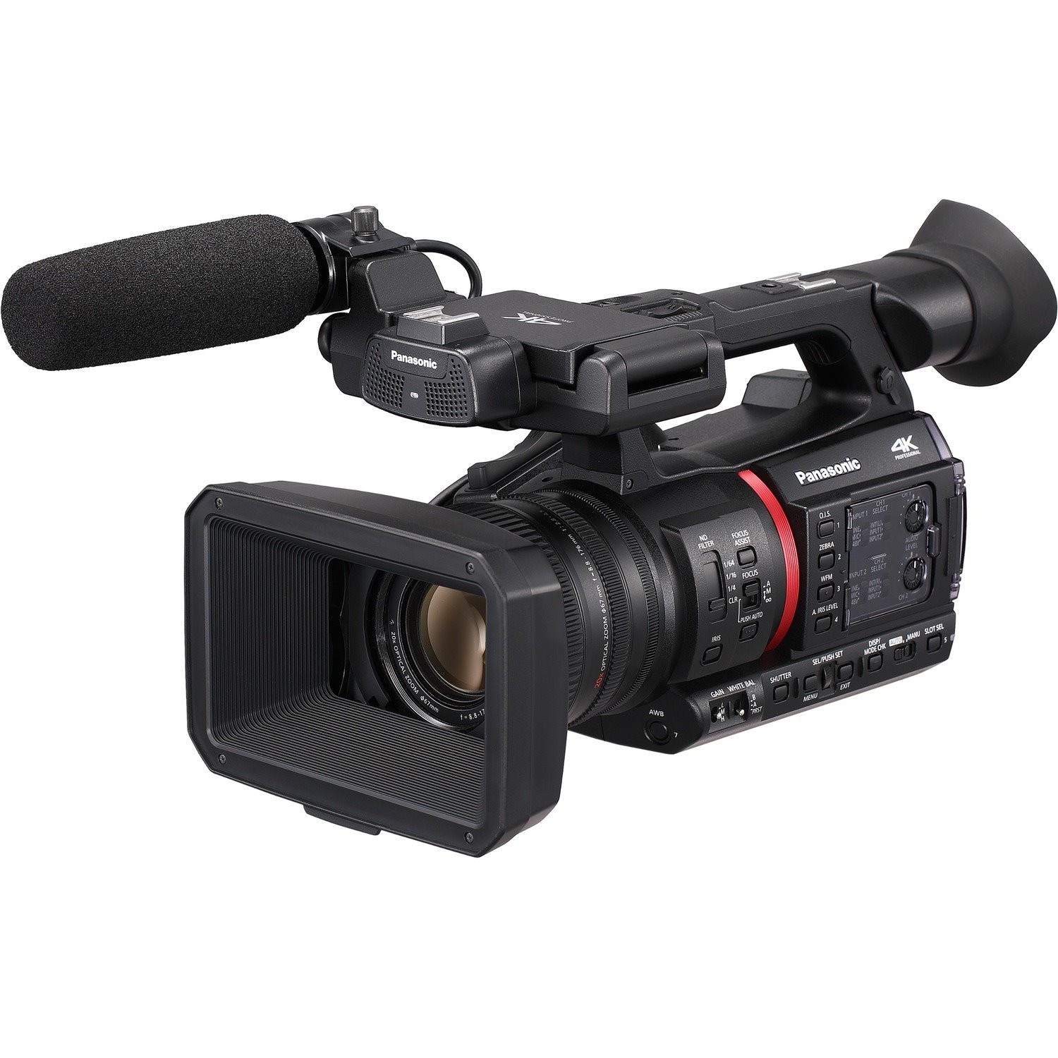 Panasonic AG-CX350 Digital Camcorder - 3.5" LCD Touchscreen - MOS - 4K