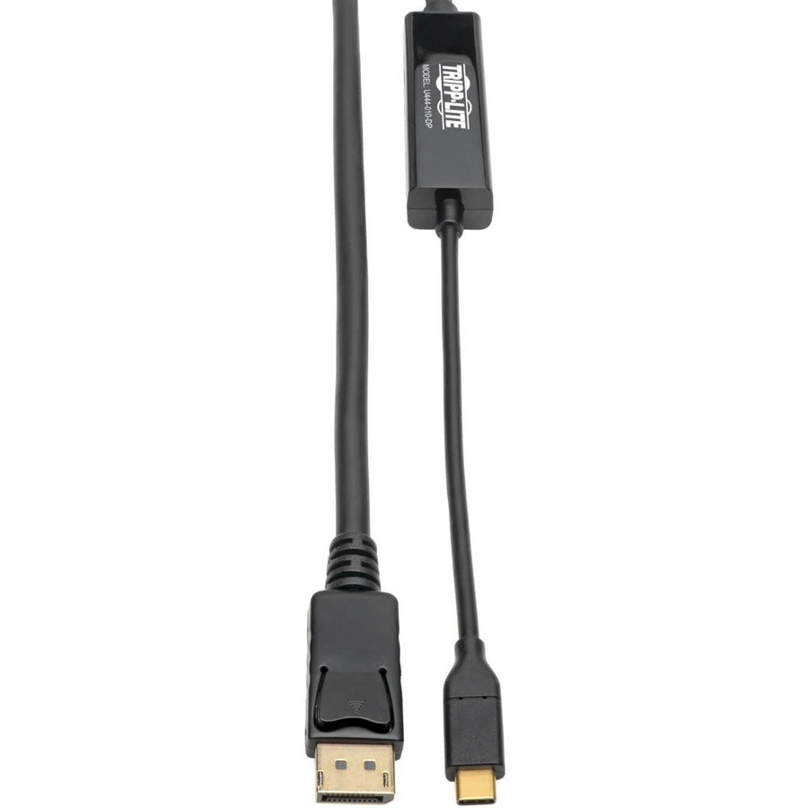 Tripp Lite by Eaton USB-C to DisplayPort Active Adapter Cable (M/M), 4K 60 Hz, 10 ft. (3.1 m)