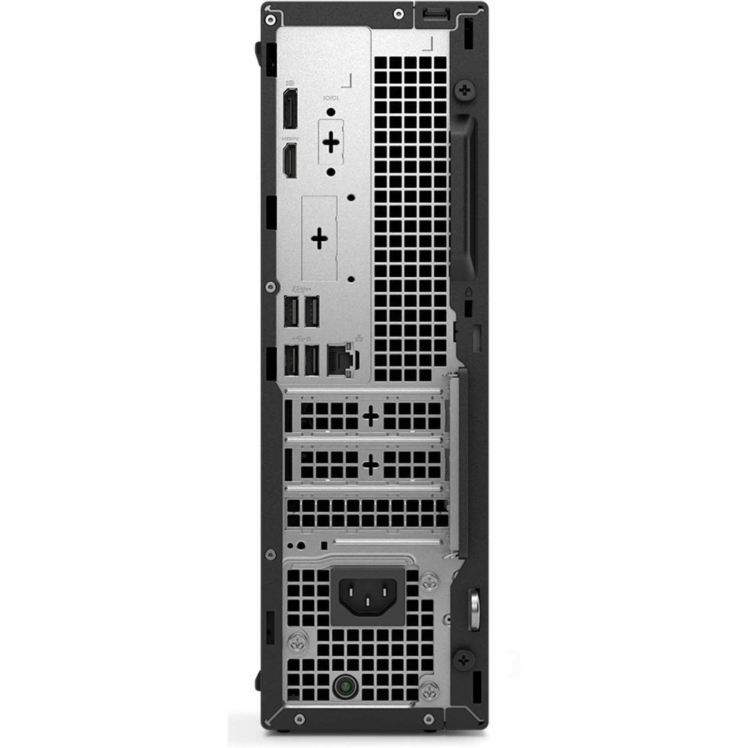 Dell Pro Slim QCS1250 Desktop Computer - Intel Core Ultra 5 Series 2 225 - 16 GB - 256 GB PCI Express NVMe SSD - Slim PC - Standard Black