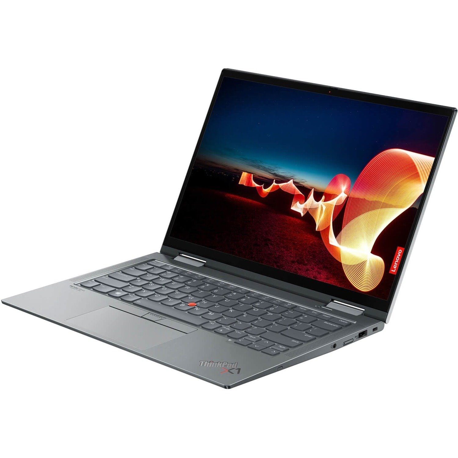 Lenovo ThinkPad X1 Yoga Gen 6 20XY00GTCA 14" Touchscreen Convertible 2 in 1 Notebook - WUXGA - Intel Core i7 11th Gen i7-1185G7 - vPro Technology - Intel Evo Platform - 16 GB - 512 GB SSD - French Keyboard - Storm Gray