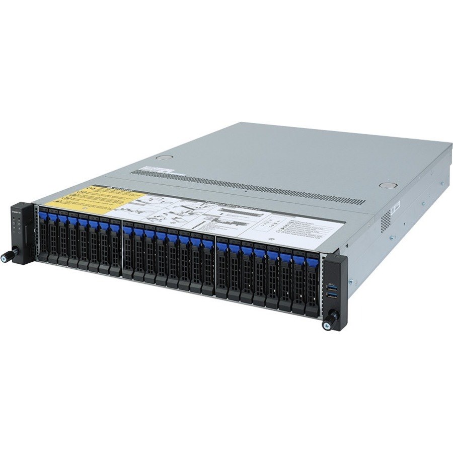 Gigabyte R272-Z31 Barebone System - 2U Rack-mountable - Socket SP3 - 1 x Processor Support