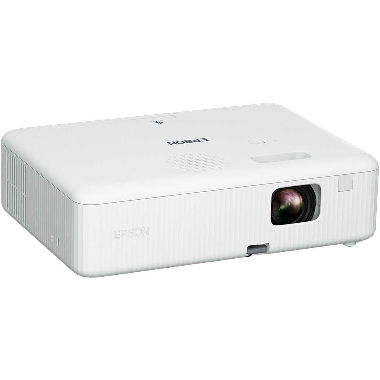 Epson CO-W01 3LCD Projector - 16:10 - Ceiling Mountable, Desktop - White