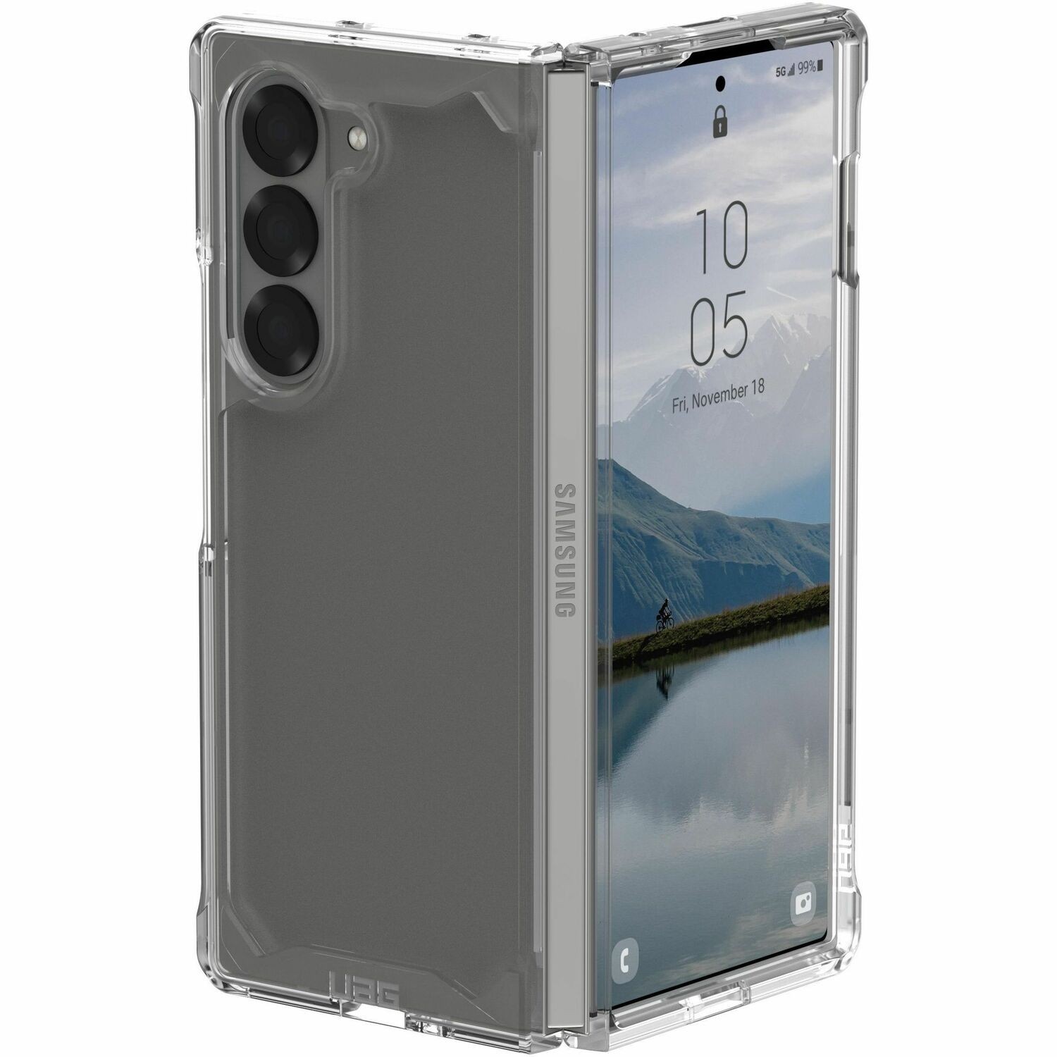 Urban Armor Gear Plyo Galaxy Z Fold6 (2024) Case - Ice