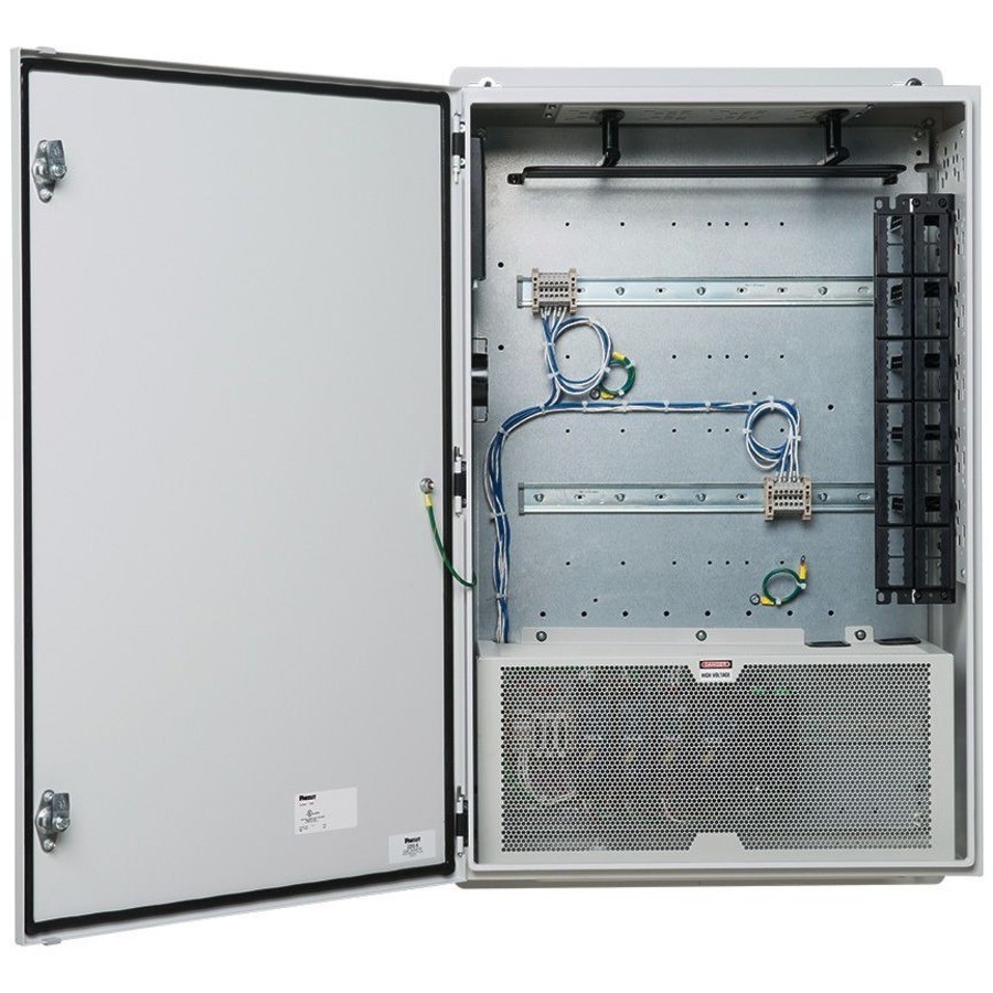 Panduit Universal Enclosure, 24"x36" , Steel, 2 Switches