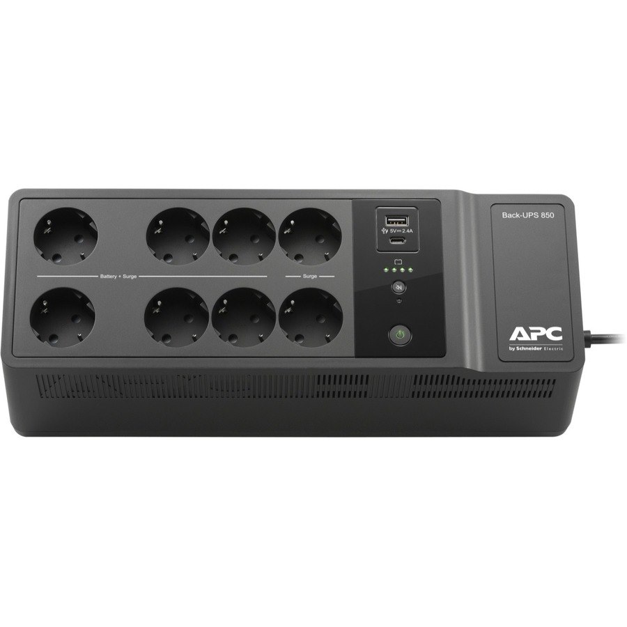 APC by Schneider Electric Back-UPS Standby UPS - 850 VA/520 W