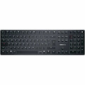 CHERRY KW X ULP Keyboard - Wired/Wireless Connectivity - USB 2.0 Type A Interface - RGB LED - German - QWERTZ Layout - Black