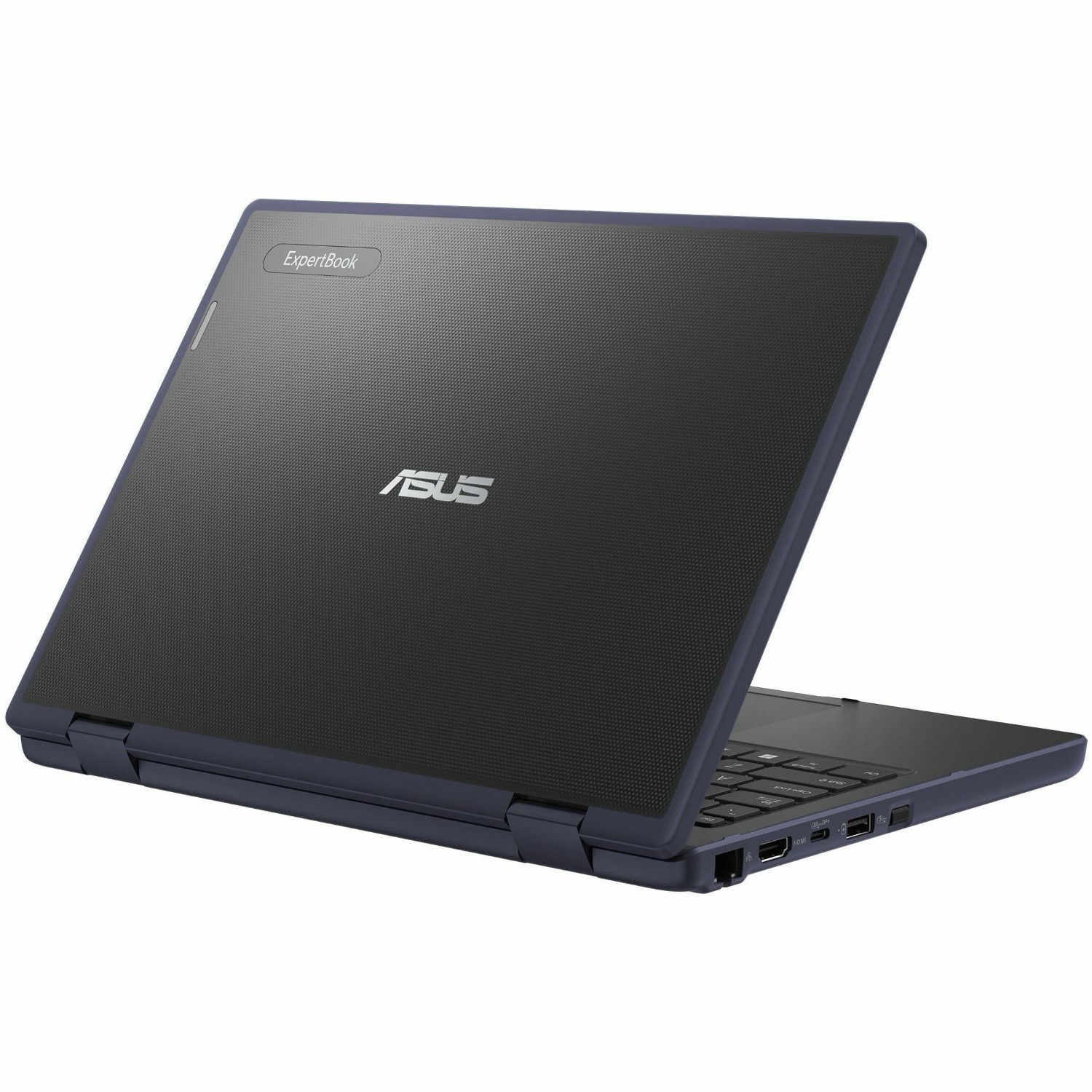 Asus BR1204F BR1204FTA-R90063XA 12.2" Touchscreen Rugged Convertible 2 in 1 Notebook - WUXGA - 60 Hz - Intel N-Series N150 - 8 GB - 128 GB SSD - English Keyboard - Mineral Gray