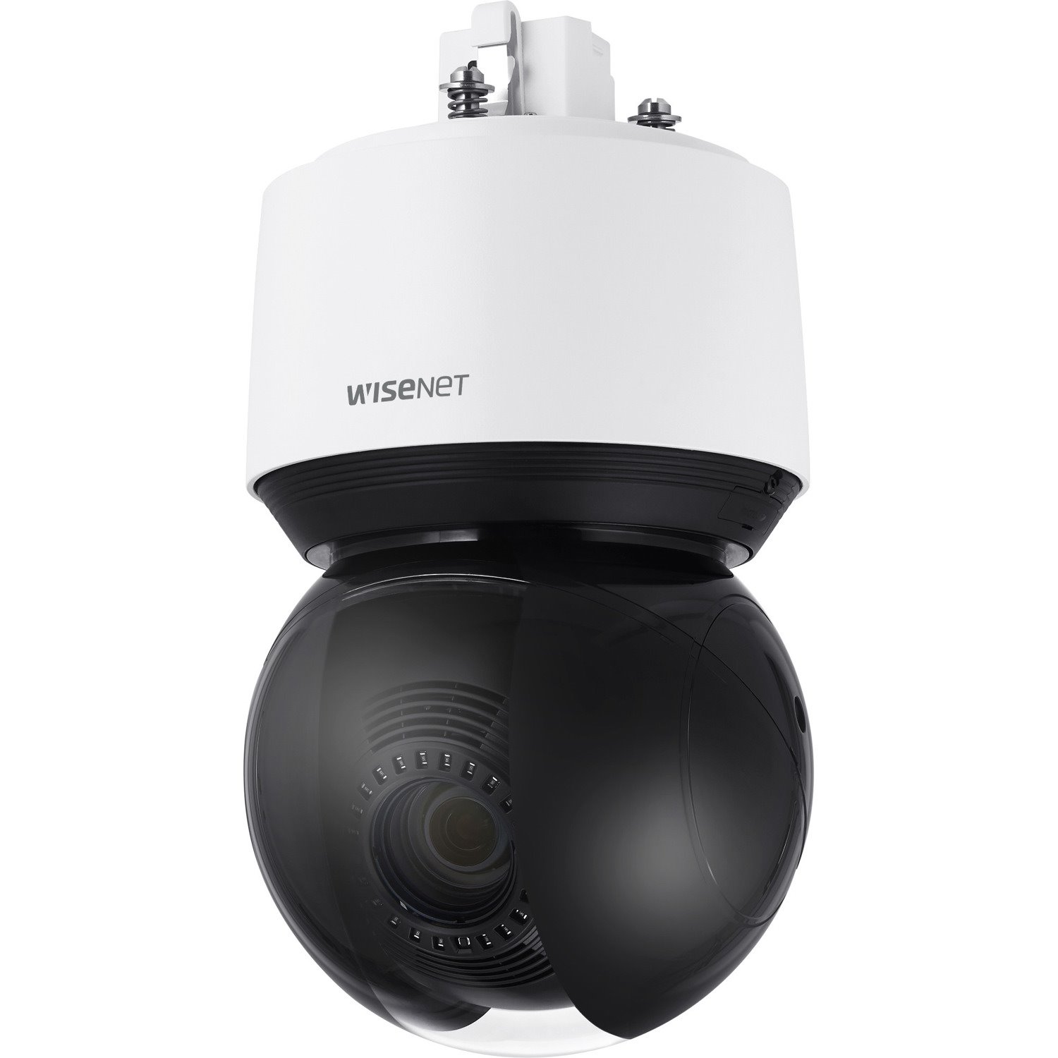 Wisenet XNP-6400R 2 Megapixel Indoor/Outdoor HD Network Camera - Colour - Dome - Signal White, Jet Black