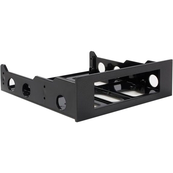 StarTech.com 3.5" to 5.25" Front Bay Mounting Bracket - Desktop Front Bay Adapter - Black