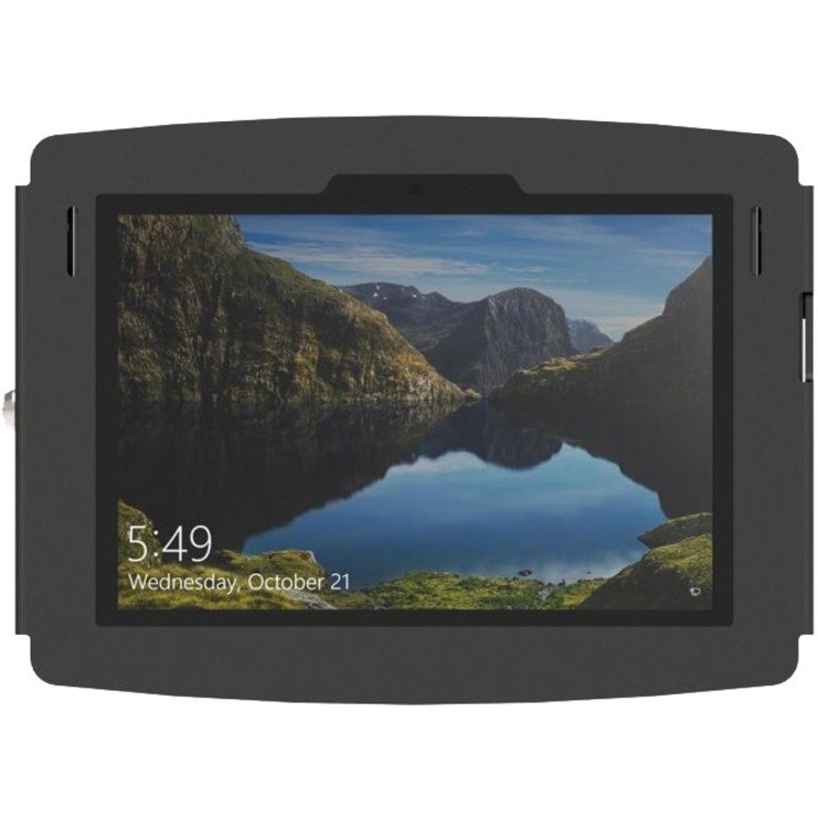 Compulocks Surface Go (1-3rd) Space Enclosure Wall Mount Black