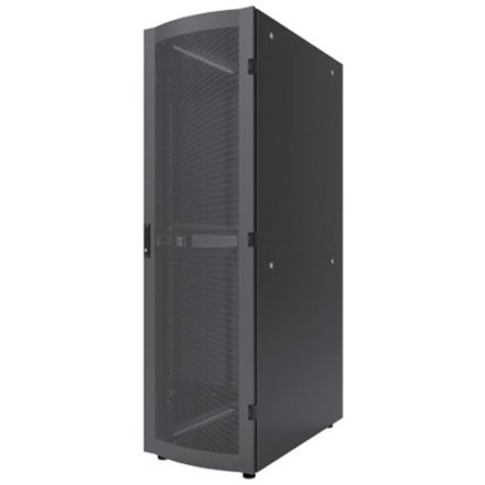 Network Cabinet, Free Standing (Standard), 42U, 1200mm Deep (600mm Width), Black, Flatpack, Max 1500kg, Server Rack, IP20 rated, 19" , Steel, Multi-Point Door Lock, One Lock Per Side Panel, Three Year Warranty