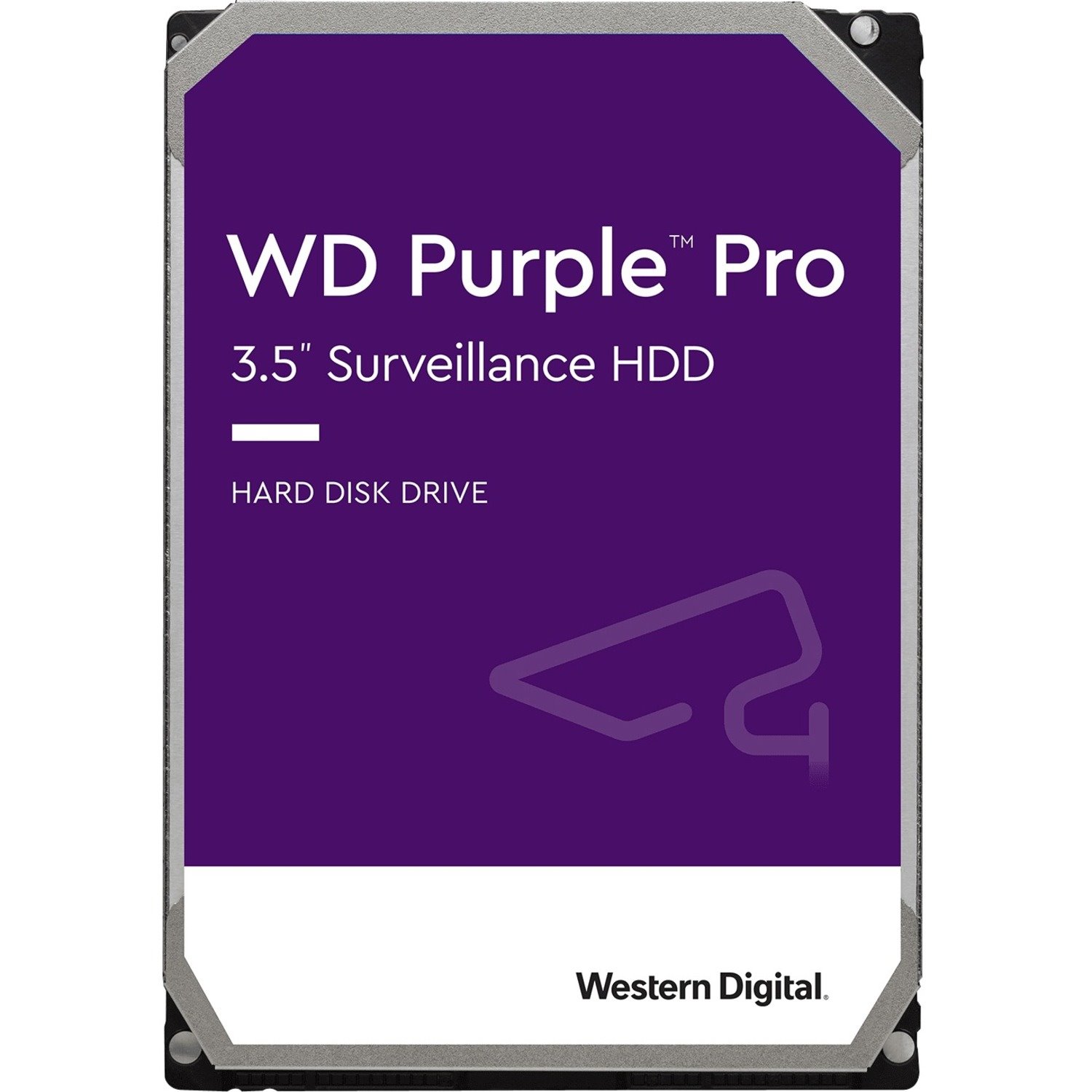 Western Digital Purple Pro WD181PURP 18 TB Hard Drive - 3.5" Internal - SATA (SATA/600) - Conventional Magnetic Recording (CMR) Method