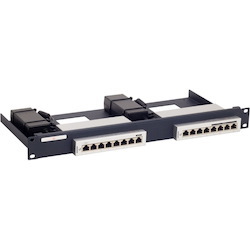 RACKMOUNT.IT UB-RACK Rack Mount for Switch, Power Supply - Metallic Dark Blue