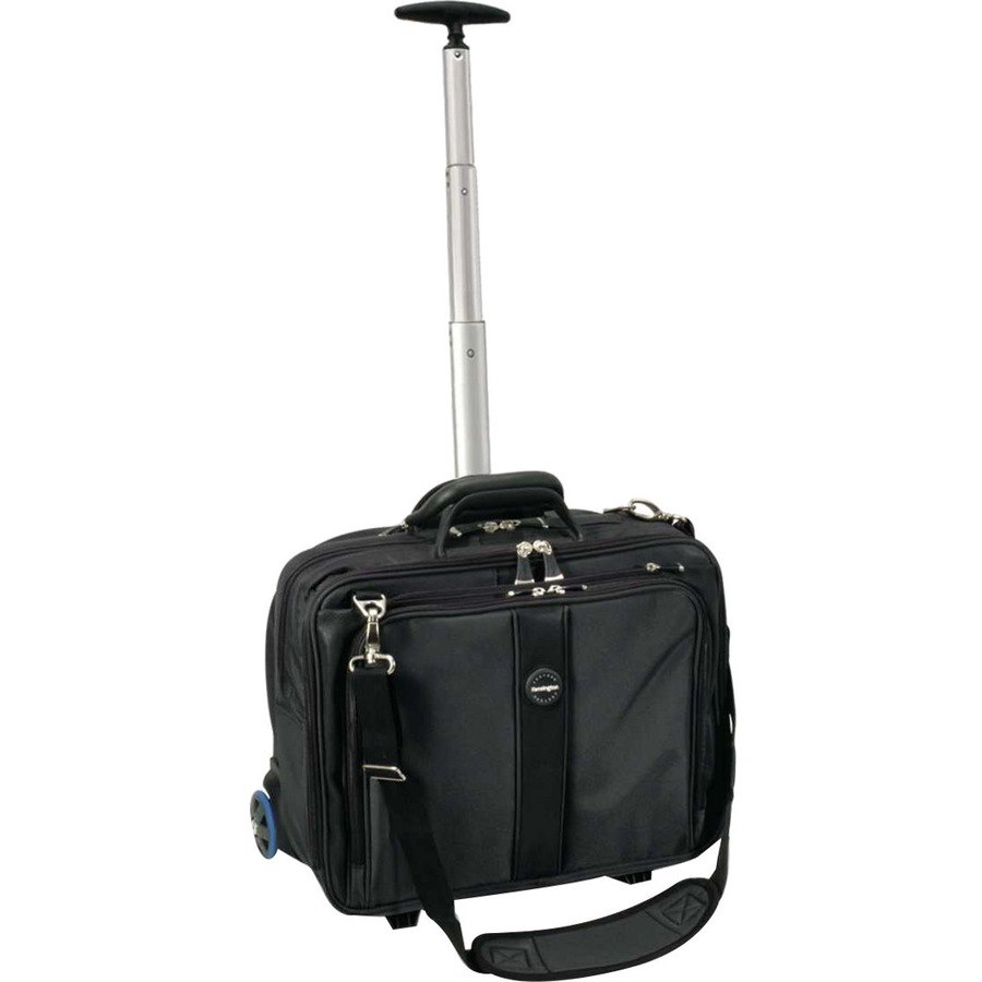 Kensington Contour Carrying Case (Roller) for 17" Notebook - Black, Gray