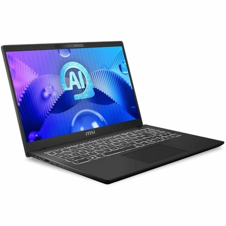 MSI Modern 15 H AI C1M Modern 15 H AI C1MG-038AU 15.6" Notebook - Full HD - 60 Hz - Intel Core Ultra 5 125H - 16 GB - 1 TB SSD - Classic Black