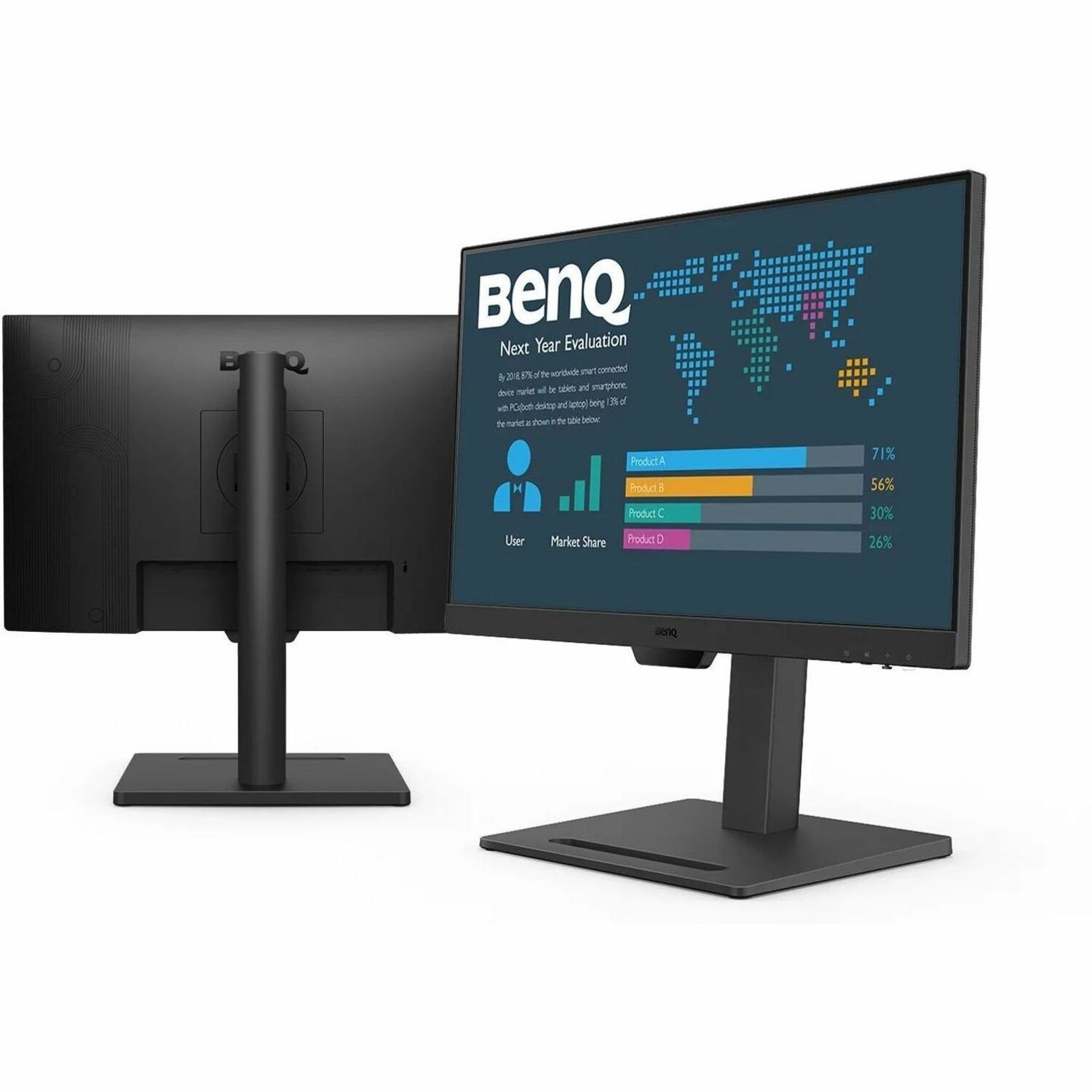 BenQ BL2490T 24,0" Class Full HD LED monitor - 16:9 - Zwart