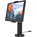 Compulocks VESA Tilting Kiosk Stand 4" with Cable Management Black