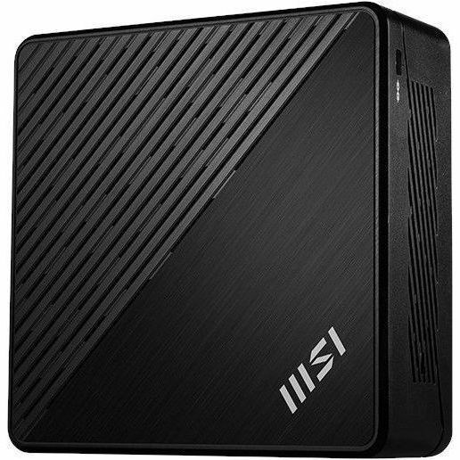 MSI Cubi N ADL CUBI N ADL-009AU Desktop Computer - Intel N-Series N100 - 4 GB - 128 GB SSD - Mini PC - Black