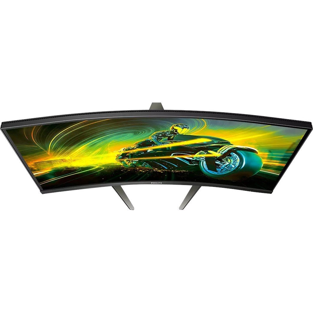 Philips Momentum 27M1C5500VL 27" Class WQHD Curved Screen Gaming LCD Monitor - 16:9 - Textured Black