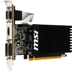 MSI NVIDIA GeForce GT 710 Graphic Card - 2 GB DDR3 SDRAM - Low-profile
