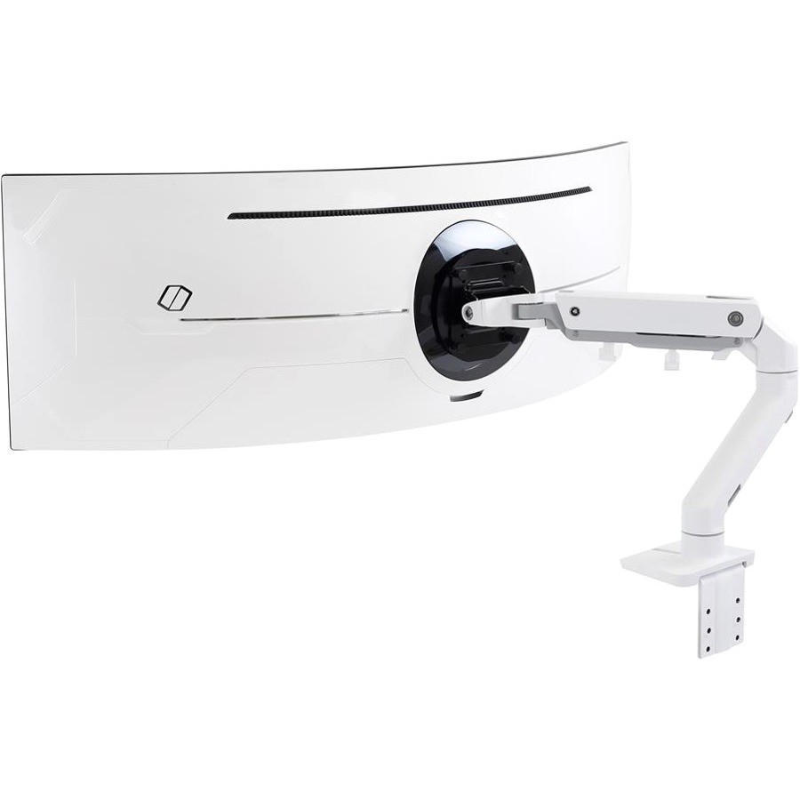 HX Desk Monitor Arm with HD Pivot White