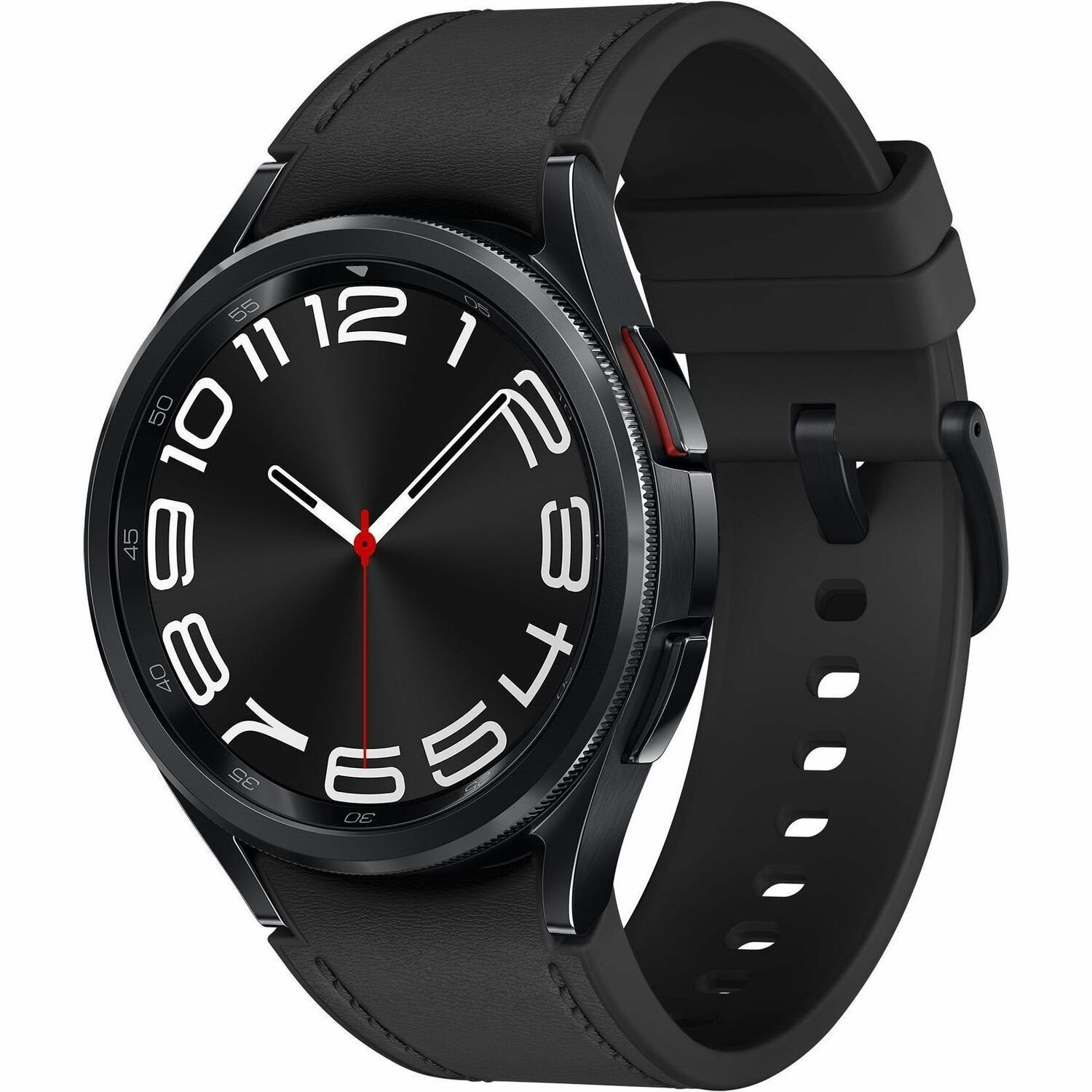 Samsung Galaxy Watch6 Classic Smart Watch - 43 mm Case Width - Black Body Color