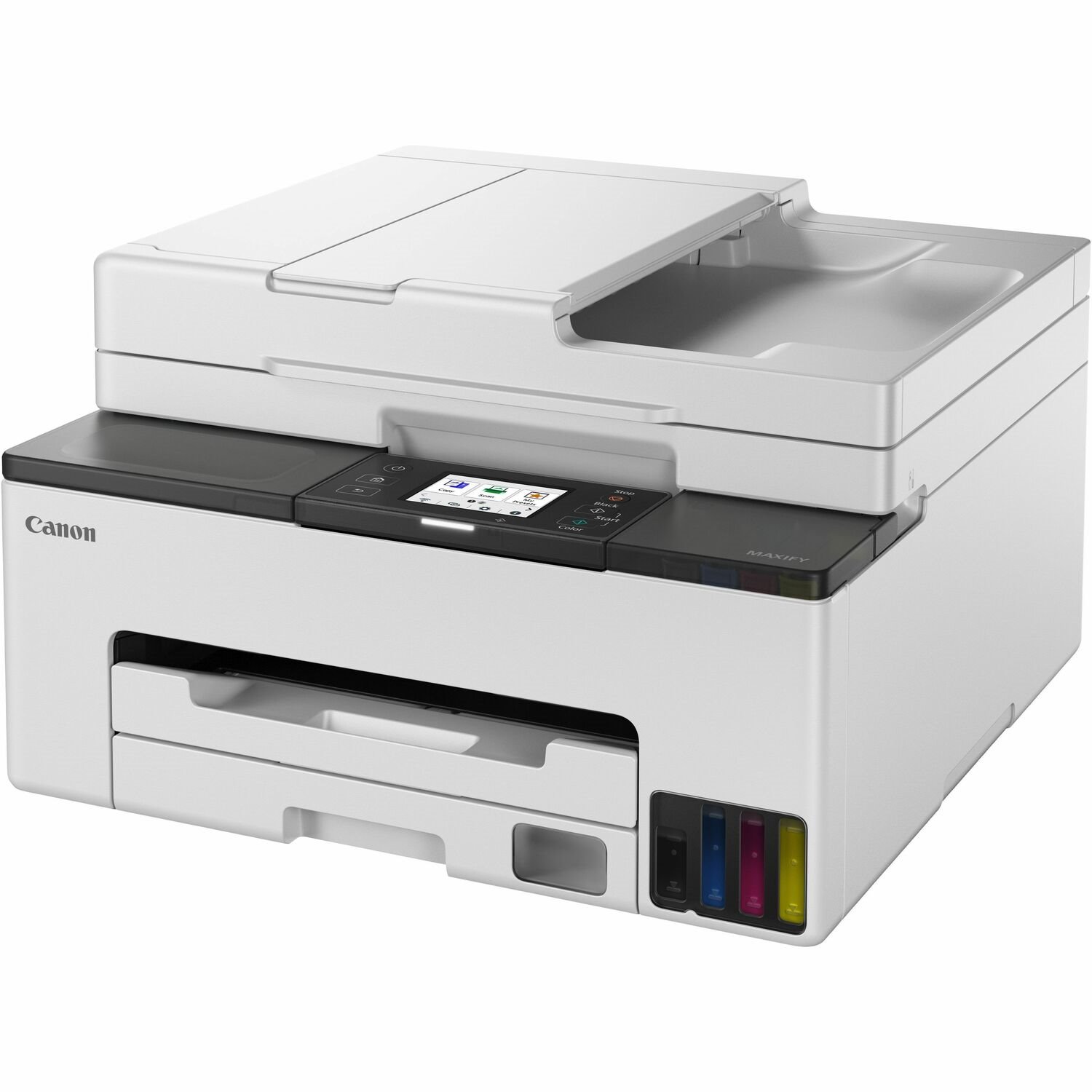Canon MAXIFY GX1050 Wired & Wireless MegaTank Inkjet Multifunction Printer - Colour - Black, White