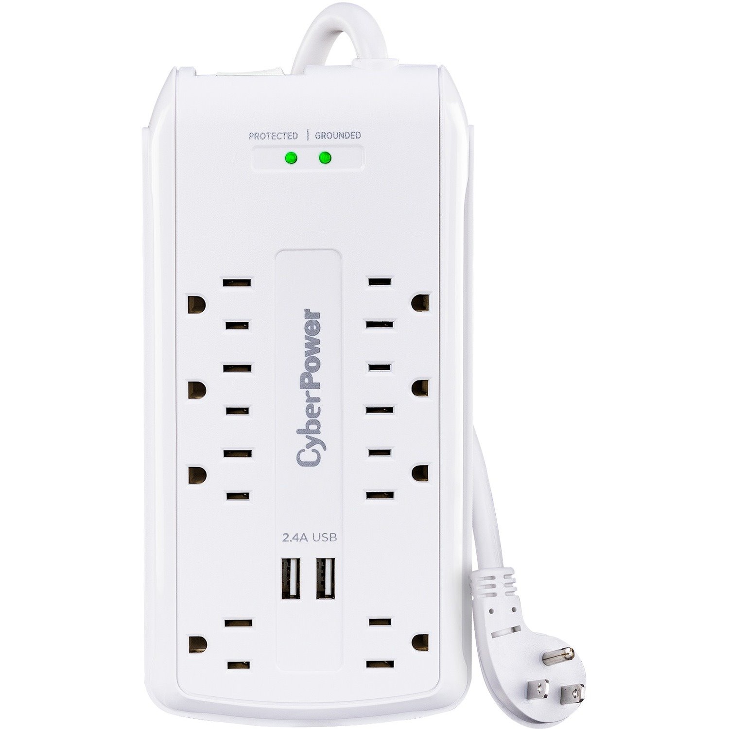 CyberPower P806U Home Office 8 - Outlet Surge with 2700 J