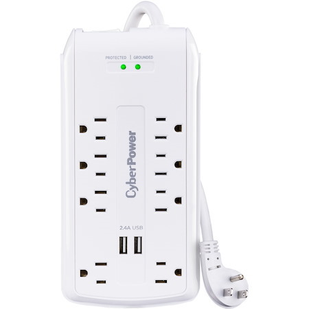 CyberPower P806U Home Office 8 - Outlet Surge with 2700 J
