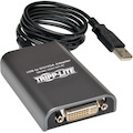 Eaton Tripp Lite Series USB 2.0 to DVI/VGA External Multi-Monitor Video Card, 128 MB SDRAM, 1920 x 1080 (1080p) @ 60 Hz