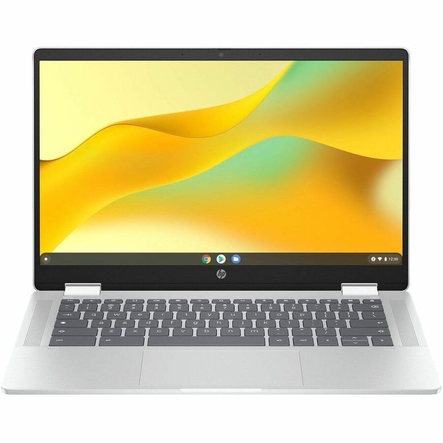 HP Chromebook x360 14b-cd0000 14b-cd0010ca 14" Touchscreen Convertible 2 in 1 Chromebook - Full HD - Intel N100 - 4 GB - 128 GB Flash Memory - Glacier Silver