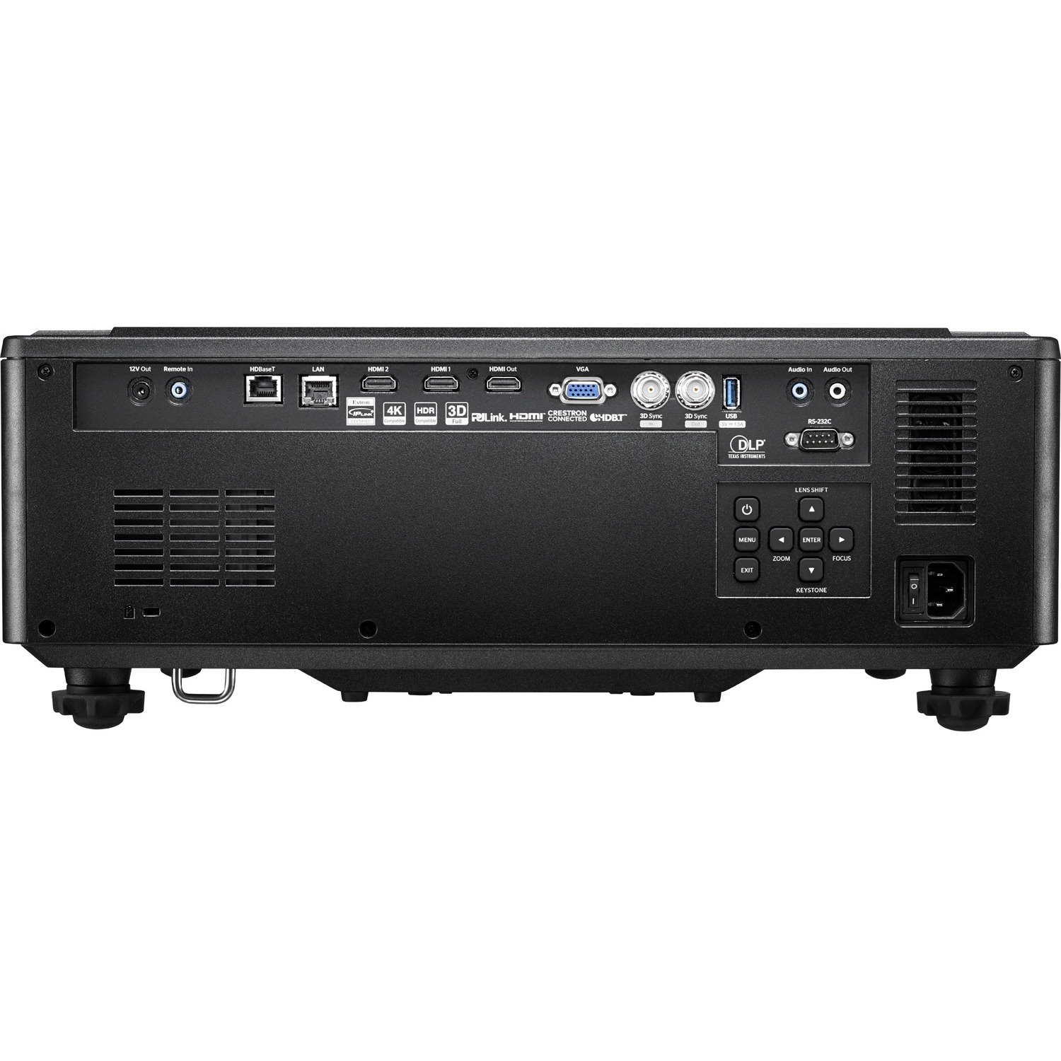 Optoma ZU820TST 3D DLP Projector - 16:10 - Black