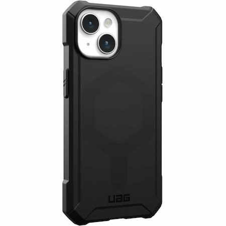 Urban Armor Gear Essential Armor Case for Apple iPhone 15 Smartphone - Lattice Pattern - Black