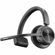 Poly Voyager 4300 UC 4310-M Wireless Over-the-head, On-ear Mono Headset - Black