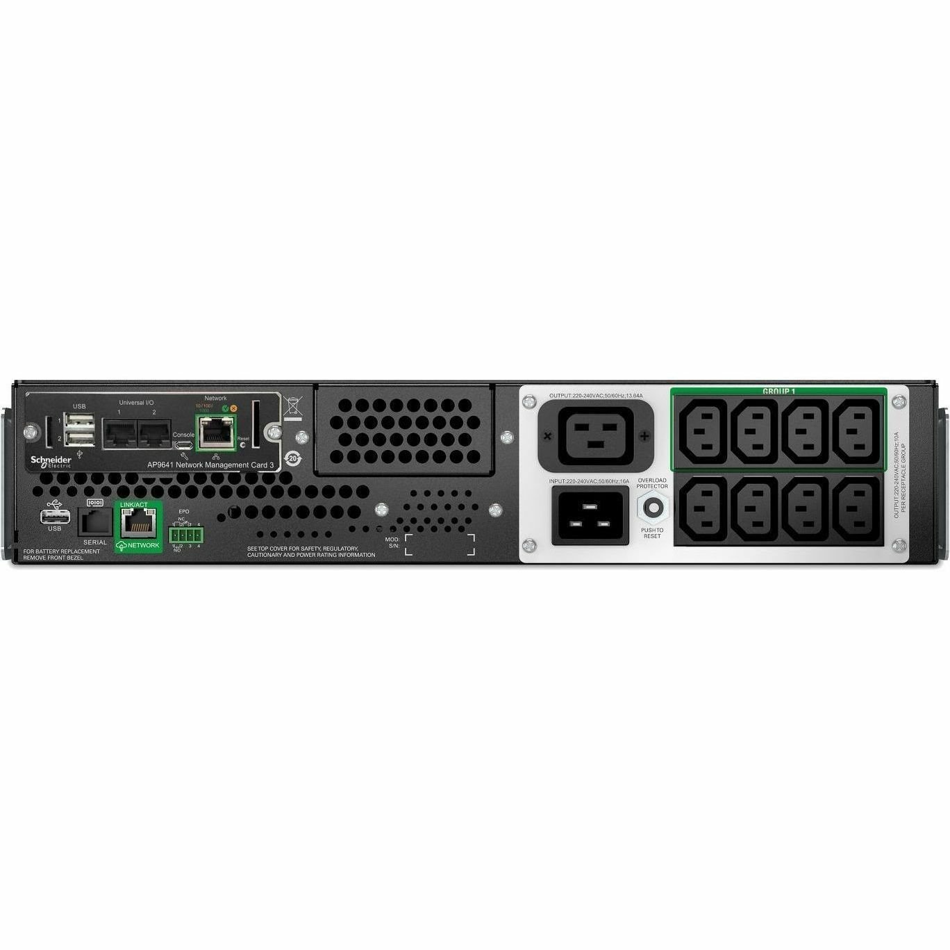 APC by Schneider Electric Smart-UPS 2200VA Rack-mountable UPS