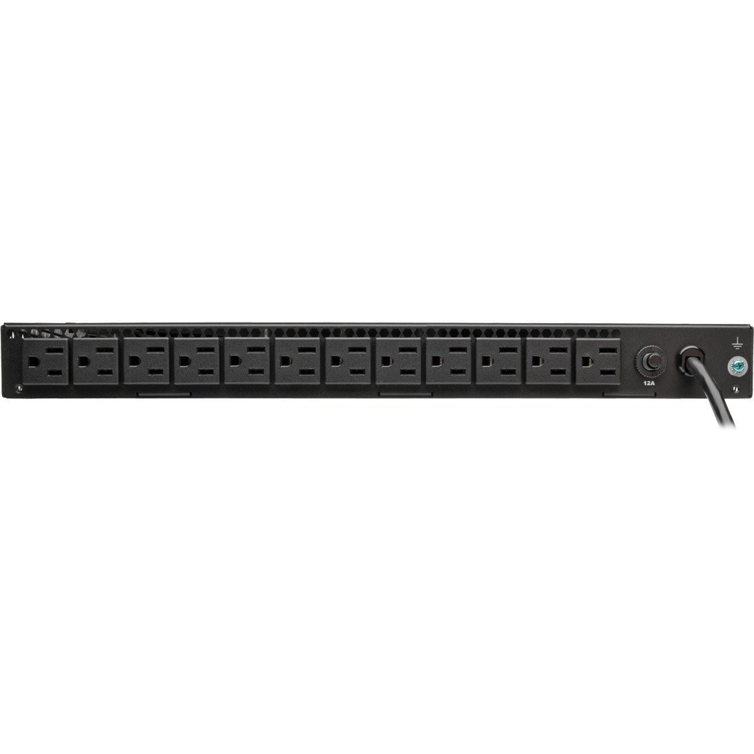 Tripp Lite by Eaton 24 10/100/1000Mbps Port Gigabit L2 Web-Smart Managed Switch, 2 Dedicated Gigabit SFP Slots, 52 Gbps, 12-Outlet 120V PDU