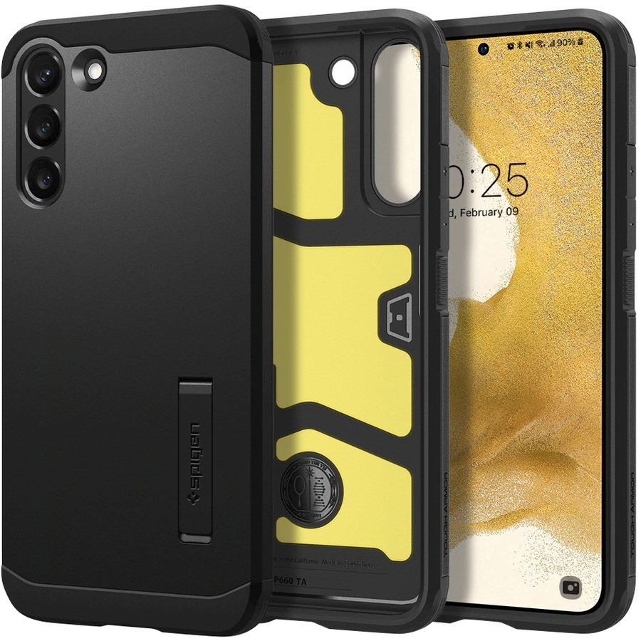 Spigen Gal S22 Tough Armor Black