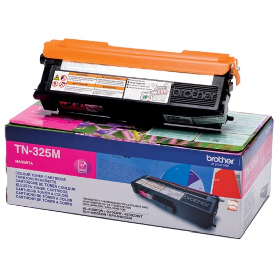 Brother TN-325M Original Laser Toner Cartridge - Magenta - 1 / Pack