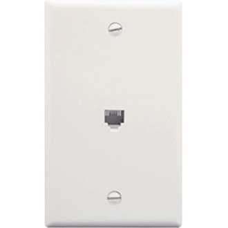 ICC IC630E60WH Single Gang Phone Faceplate
