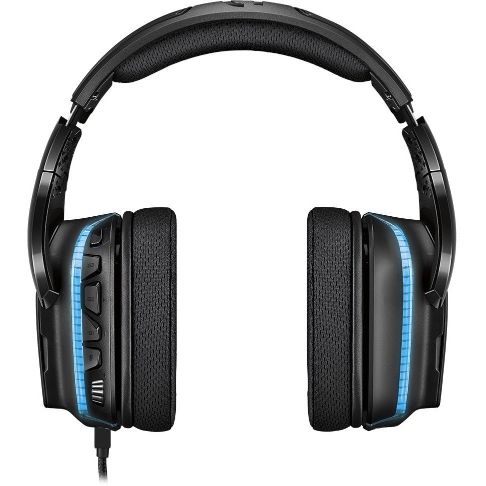 Logitech G635 Over-the-head Headset - Black