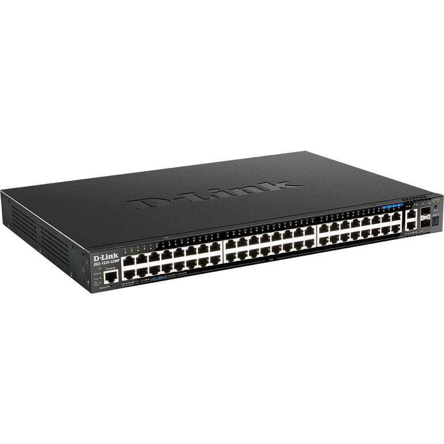 D-Link DGS-1520-52MP 50 Ports Manageable Layer 3 Switch